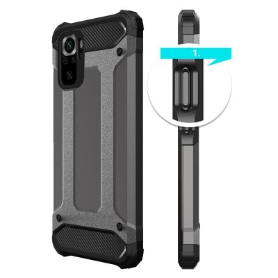 5. Hybrid Armor armored hybrid case cover Xiaomi Redmi Note 11 Pro+ 5G (China) / 11 Pro 5G (China) / Mi11i HyperCharge / Poco X4 NFC 5G blue