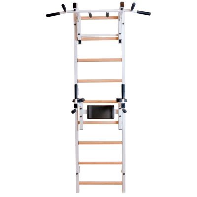 18. GYMNASTIC LADDER ADJUSTABLE BAR AND HANDLE BENCHK 732W