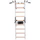 18. GYMNASTIC LADDER ADJUSTABLE BAR AND HANDLE BENCHK 732W