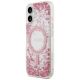 2. Guess Resin Bottom Glitter MagSafe Case for iPhone 17 - Pink