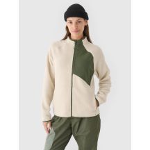 Women's sherpa fleece with stand-up collar 4F 4FRAW24TFLEF362-12S