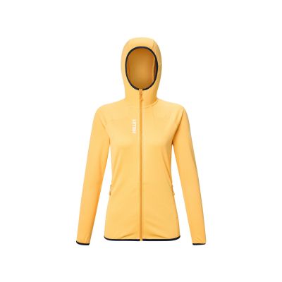 5. MILLET Lokka Hoodie Iii W Yellow Women's Sweatshirt