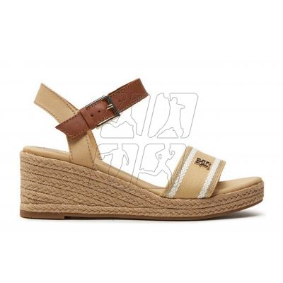 2. Tommy Hilfiger Webbing Wedge Sandal W FW0FW08044ACR