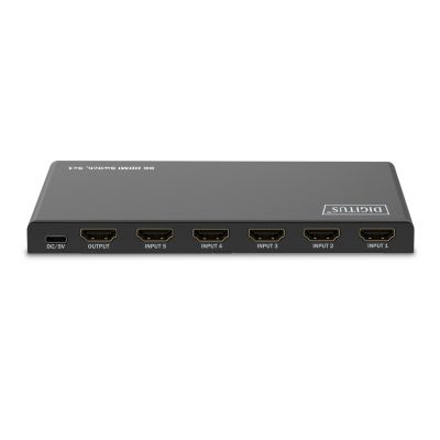 12. Digitus 8K HDMI Switch, 5 x 1