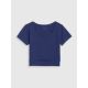 5. Women's crop top plain t-shirt 4F 4FRSS25TTSHF2695-31S