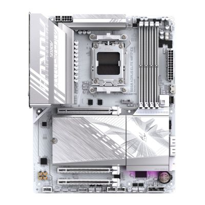 7. Gigabyte B850 AORUS ELITE WF7 ICE Motherboard