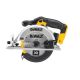 19. Circular saw without battery and charger DeWalt DCS391NT (460W; 165mm)