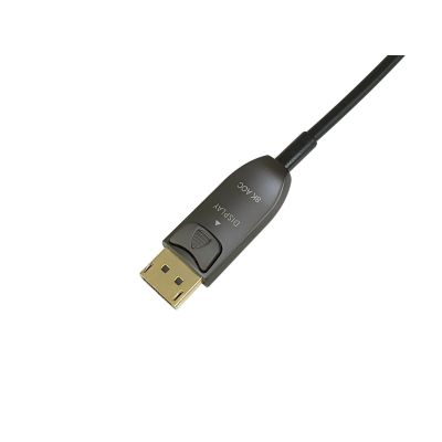 4. Equipment - DisplayPort Cable - DisplayPort (M) to DisplayPort (M) - DisplayPort 1.4 - 20.0m - Active, Supports 8K 30 Hz (7680 x 4320)