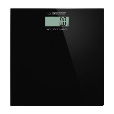 10. Esperanza Aerobic EBS002K Bathroom Scale (Black)