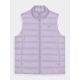 4. Women’s quilted down vest with stand-up collar 4F 4FWAW24TVJAF139-52S
