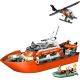 3. LEGO CITY 60504 Coast Guard Rescue Boat and Helicopter