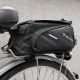 13. Wozinsky Bike Pannier Rack Bag with Shoulder Strap 9L (Rain Cover Included) Black (WBB22BK)