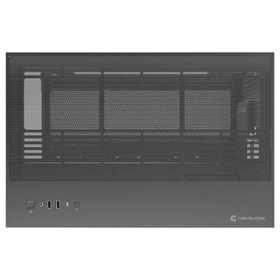 17. Antec C8 Wood Full Tower Computer Case Black, Wood