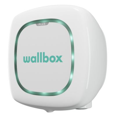 6. Wallbox Pulsar Plus, white, wall, black, AC, type 2, IK08 - 5m