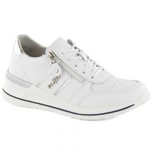 Filippo W PAW522B leather sports shoes, white