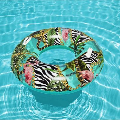 4. Bestway Floral Fantasty Swimming Ring 114 cm 36302 8318
