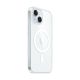 9. Apple - Back cover for mobile phone - MagSafe compatible - Polycarbonate - Transparent - for iPhone 15 (MXRK3ZM/A)