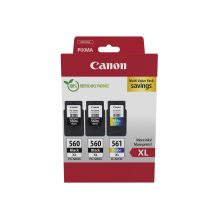 Canon 3712C009 ink cartridge 3 pcs Original High (XL) yield Black, Cyan, Magenta, Yellow