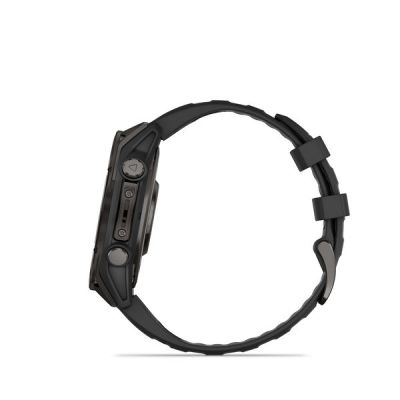 7. Garmin fenix 8 3.56 cm (1.4") AMOLED 47 mm Digital 454 x 454 px Touchscreen Black Wi-Fi GPS