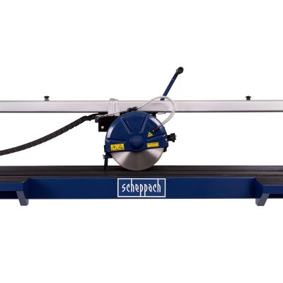 15. Scheppach FS4700 tile cutter with diamond blade