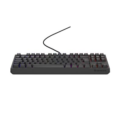 25. GENESIS THOR 230 TKL RGB MECHANICAL GAMING KEYBOARD OUTEMU RED BLACK HOT SWAP