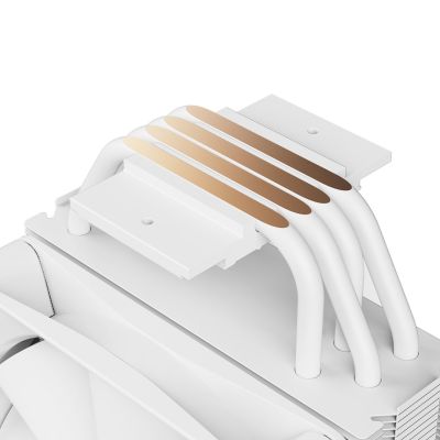 3. NZXT T120 RGB Processor Air Cooler 12cm White 1 pc.