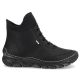 32. Women's insulated black ankle boots Rieker 55069-00
