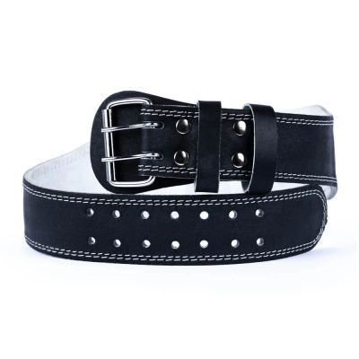 9. Leather bodybuilding belt DBX-WB-3-M