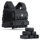 2. 20kg Weighted Training Vest with Pulleys W20B | DBX Bushido