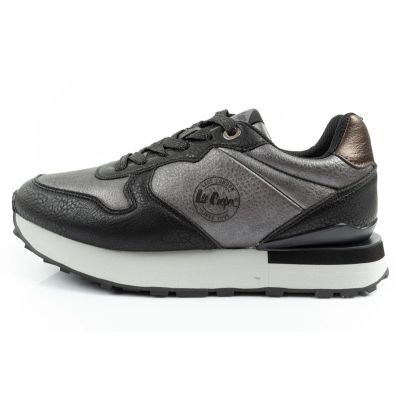 2. Lee Cooper sports shoes sneakers women's fashionable comfortable durable gray black