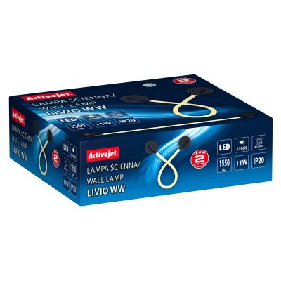 8. Activejet AJE-AJE-LIVIO WW LED wall lamp