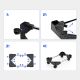 8. Orico CPB4 Adjustable Computer Stand with Wheels - Black