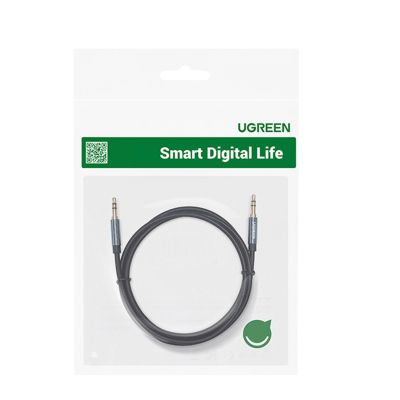 5. Ugreen audio cable AUX straight minijack 3.5 mm 1m black (AV112)