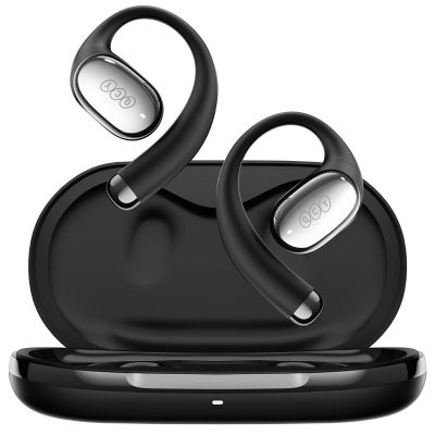 3. OWS QCY Crossky R70 LDAC IPX5 Headphones with Ear Hooks - Black