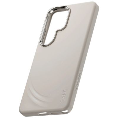 2. CARE by PanzerGlass Flow Vanilla Qi Case for Samsung Galaxy S26 - Beige