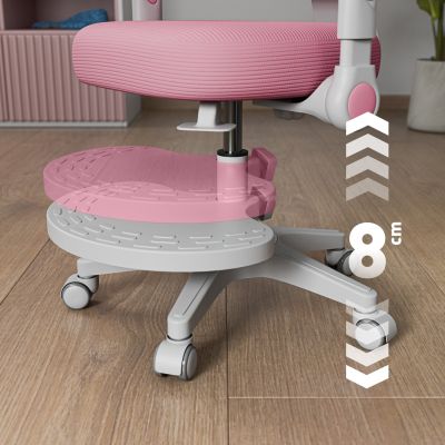 5. Junior 5.0 Pink Swivel Chair