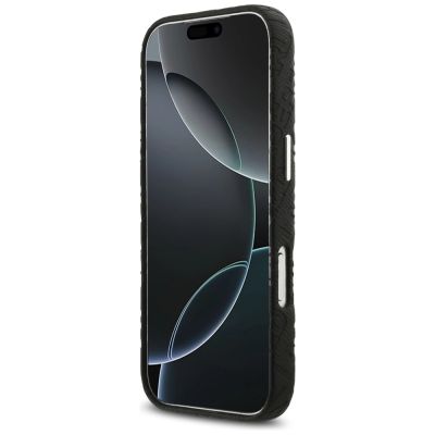 5. Karl Lagerfeld FW Stamped Karl MagSafe Case for iPhone 17 Pro - Black