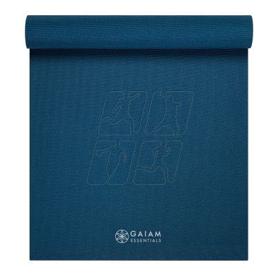 6. Yoga mat Gaiam Essentials 6 mm with heart Navy 63314