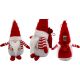3. DECORATIVE SANTA CLAUS WITH GIFT BAG 25CM WHITE