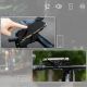 4. Rockbros 250015001 silicone clamp phone holder - black