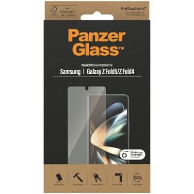 4. PanzerGlass Classic Fit antibacterial glass for Samsung Galaxy Z Fold 5 / Z Fold 4