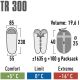 3. High Peak TR 300 23061 sleeping bag