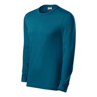 Resist LS unisex t-shirt (petrol blue)