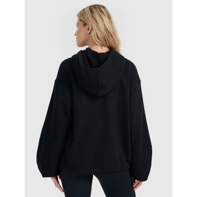 5. Women's sweatshirt with hood, open, 4F 4FRAW25TSWSF2462-20S