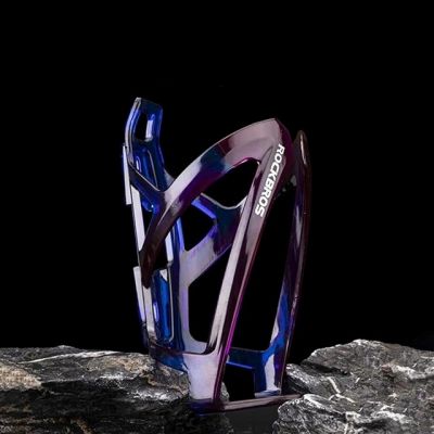 7. Rockbros FK338 Bike Bottle Cage – Blue-Purple