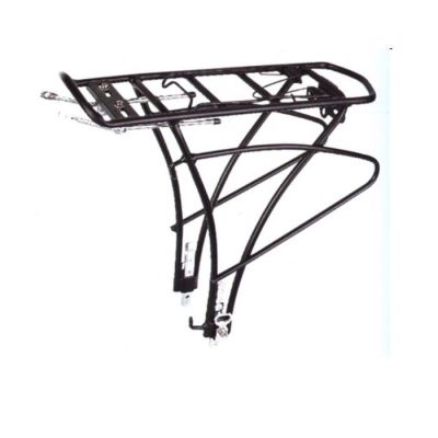 Luggage rack 24-28'' adjustable aluminum IB black