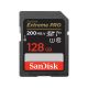 7. SANDISK EXTREME PRO SDXC 128GB 200/90 MB/s A2