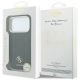 8. Guess Stripe Peony 4G Logo MagSafe Case for iPhone 17 Pro Max / 18 Pro Max - Black