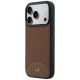 2. Mercedes Leather Wood Effect and Curve MagSafe case for iPhone 17 Pro Max - brown