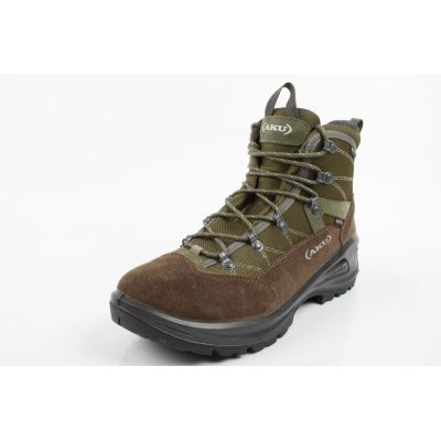 2. Aku Cimon Gore-tex Men's Leather Green Brown Hiking Shoes